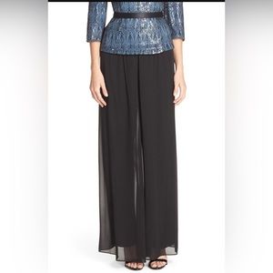 Chiffon Palazzo Dressy Pants Trousers